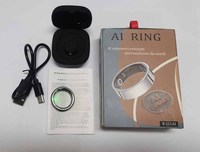 OEM Intelligenter Wasserdichter Fotoübersetzungs-Fingerring Smart Ring KI Intelligenter Sprachnotizen-Ring