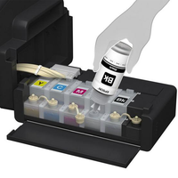 Printer Inkjet Original Baru L1300 Ukuran A3+ 4 Warna Otomatis Cetak Ultra Hemat Biaya untuk Sublimasi