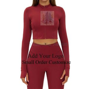 Buttery-Soft Seamless Yoga Long Sleeve Top Skin-Friendly Fitted Gym <strong>Shirt</strong> Matchable with High Waist Leggings Set - Product Image 1