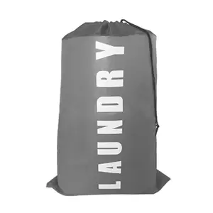 Large Nylon Laundry Travel Storage Pouch Machine Washable Dirty Clothes Organizer Wash Drawstring Bag For Home