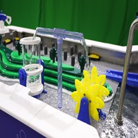 Équipement de terrain de jeu intérieur pour enfants avec fonction douce de table de jeu d'eau pour l'aire de jeu des enfants d'école