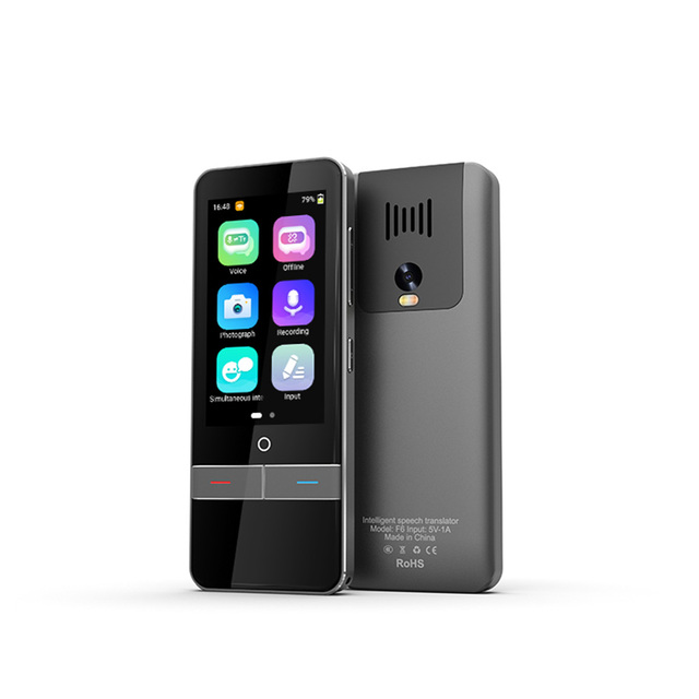 New Design Portable Touch Screen Voice Translator with 4G/Wi-Fi Online/Offline Translation 139 Languages Real-time AI Smart