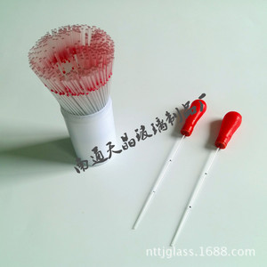 หลอดแก้วเก็บเลือดฝอยแบบใช้แล้วทิ้ง10Ul จาก Tianjing ปลายยางสำหรับใช้ในห้องปฏิบัติการ - Product Image 2