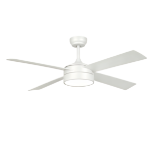 Ventilador de Techo Moderno con Luz LED de 4 Aspas, 52 Pulgadas, Control Remoto, Motor DC Silencioso, Perfil Bajo, 6 Velocidades, para Sala de Estar y Dormitorio - Product Image 4