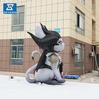 Modèle de personnage de dessin animé gonflable personnalisé pour la publicité extérieure, événementiel et la décoration gonflable