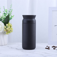 Tasse de voyage de tasse de café de vide d'acier inoxydable de gobelet en métal de haute qualité