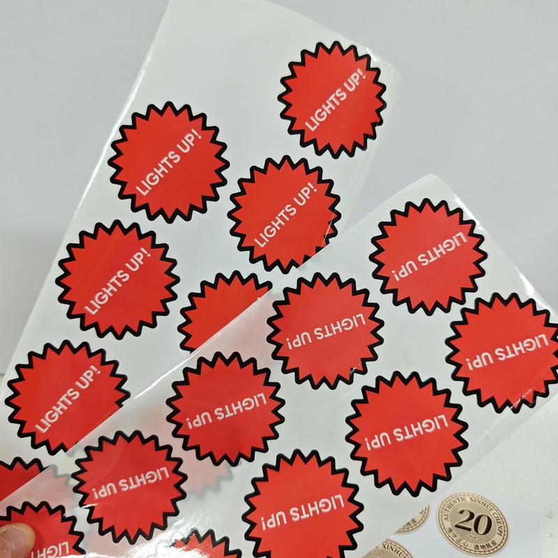 Customize Waterproof Adhesive Stickers for Boxes