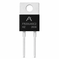Diode de récupération rapide FR20U40C2, 20A/400V, haute tension, haute intensité, en carbure de silicium, Schottky, montage en surface, tube unique