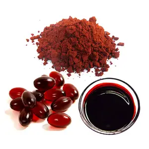 Pure Natural Astaxanthin Oil 5% Astaxanthin Raw Material Haematococcus Pluvialis Extract