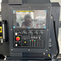 Tour CNC à lit plat pour métaux, système FANUC, 8 stations d'outillage, modèles CK6150 et CK6180, fabrication chinoise