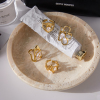 Anillos de Circonio Europeos y Americanos, Joyería de Acero de Titanio que No se Desvanece, Accesorios de Lujo Ligero de Alta Gama, Anillos de Moda