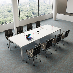 Bàn phòng họp bàn văn phòng thương mại Bàn Gỗ Kim Loại chân nhiều người Bàn họp bàn văn phòng dài - Product Image 3
