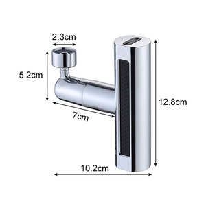 <span class=keywords><strong>Robinet</strong></span> de <span class=keywords><strong>cuisine</strong></span> cascade moderne avec bec d'extension universel chromé pour évier de <span class=keywords><strong>cuisine</strong></span> - Product Image 6