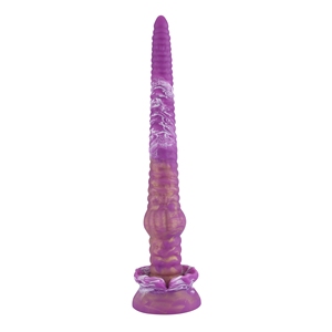 Hismith Giocattolo a tentacolo in silicone da 17,7 pollici con ventosa robusta a forma di torre da 15,75 pollici di lunghezza inseribile con sistema KlicLok - Product Image 2