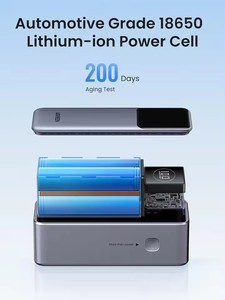 Banco de Energía UGREEN Nexode de 12000 mAh y 100 W con <span class=keywords><strong>Carga</strong></span> Rápida, Estación de <span class=keywords><strong>Carga</strong></span> de Alta Capacidad con Pantalla LED para Laptop y iPhone - Product Image 6
