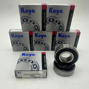 Original Japan KOYO <span class=keywords><strong>NSK</strong></span> Lager 6202 6203 6204 2RS SKF FAG Rillenkugellager 6202-2RS Auto Chromstahl Kugellager Liste - Product Image 1