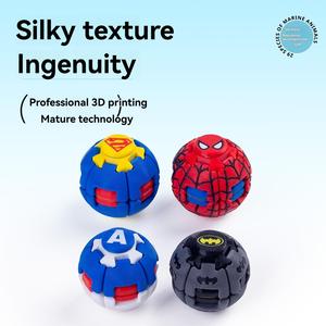 Juguete impreso en 3D <span class=keywords><strong>de</strong></span> <span class=keywords><strong>Marvel</strong></span>, bola giratoria antiestrés, giroscopio creativo, pequeño adorno para aliviar la presión - Product Image 1