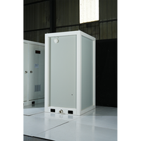 Toilette conteneur portable préfabriquée bon marché, maison de la fabrication pliable de 10 pieds pour l'extérieur, matériau en acier en vente