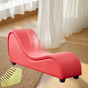 โซฟาปรับเอนหนังแท้ไม้เนื้อแข็ง ดีไซน์ตามหลักสรีรศาสตร์อเนกประสงค์ สำหรับห้องนั่งเล่นและห้องนอน เหมาะสำหรับคู่รัก - Product Image 2