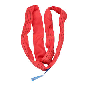Sling de levage rond en polyester haute ténacité, sans fin, de 1 à 50 tonnes, avec facteur de sécurité 7:1, sangle de levage pour palan - Product Image 2