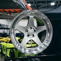 Jantes en alliage concaves personnalisées de 17, 18, 19, 20, 21, 22 pouces 5x114.3 pour véhicules sportifs JDM, style KNP Kansei, roues forgées