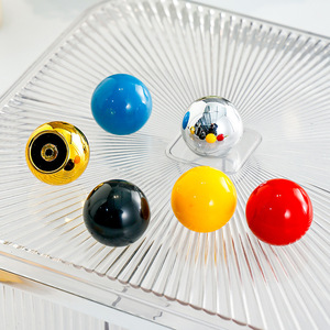 Abs Plastic Round <b>Beads</b> Loose Spherical Hooks Handles For Jewelry Making Diy Craft Accessories Factory <b>Direct</b> Supply - Product Image 4