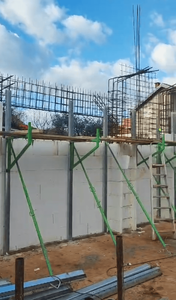 Échafaudage ICF modulaire en 3 parties, galvanisé haute résistance et thermolaqué, avec treillis de renforcement durable pour coffrage isolant préfabriqué (ICF) - Vente en gros - Product Image 6