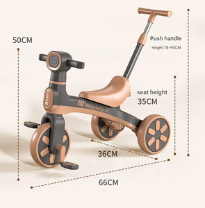 Tricycles pour enfants, vélos à pédales, vélos adaptés aux enfants de 2 à 6 ans pour un transport léger lors de vos sorties - Product Image 4