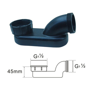 Sifón <span class=keywords><strong>de</strong></span> Plástico ABS para Bañera, Trampa <span class=keywords><strong>de</strong></span> Desagüe Emergente para Bañera <span class=keywords><strong>de</strong></span> Hidromasaje - Product Image 2