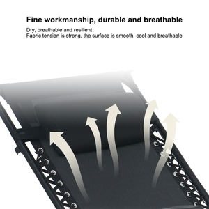 Tumbona Plegable Ajustable para Jardín, Playa o Camping, Tipo Gravedad Cero - Product Image 2