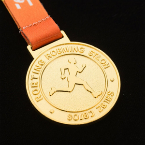 Personalizzato 3D metallo oro maratona di grandi eventi sportivi da corsa medaglie medaglione personalizzato trofei e medaglie Zhongshan
