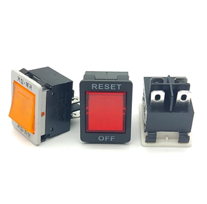 Interruptor de Circuito de Doble Polo ST-1004 Impermeable de Alta Calidad, Color Blanco con Lámparas Iluminadas y 4 Terminales de Contacto - Product Image 2