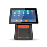 Impresora térmica de 80mm, terminal Android POS con código QR, caja registradora NFC, caja registradora Pos minorista, máquina de facturación Pos
