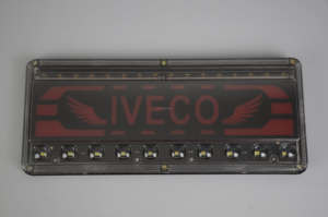 33 см светодиодный задний фонарь для грузовиков, <span class=keywords><strong>12</strong></span>В/24В, водонепроницаемый, для тяжелых грузовиков и прицепов, дизайн с логотипом Iveco - Product Image 2