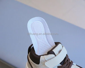 Baskets pour enfants printemps et automne baskets décontractées pour garçons nouvelles chaussures blanches montantes pour filles chaussures bébé à semelle souple - Product Image 4