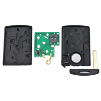 Télécommande porte-clés haute qualité 4 boutons 433Mhz PCF7941 puce pour Renault Clio4 Scenic III Laguna III Fluence Uncut VA2