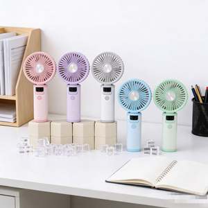 Nuevo Ventilador Digital de Alta Velocidad de Alta Calidad, Versión Normal, con Pantalla Digital, 10 Velocidades, 1200mAh - Product Image 6