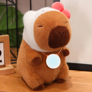 Peluche AI Smart Chat Bubble Modello Grande Capibara, Bambola di Peluche Carina a Forma di Coniglio per Giovani, in Cotone PP, Supporta Personalizzazione AI OEM/ODM - Product Image 3