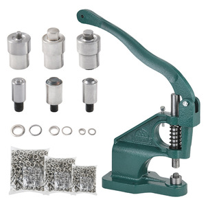 Outil à œillets, poinçonneuse manuelle pour boutons-<span class=keywords><strong>pression</strong></span> et œillets, <span class=keywords><strong>machine</strong></span> à presser les boutons-<span class=keywords><strong>pression</strong></span> pour rideaux - Product Image 4