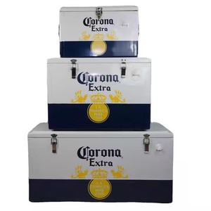 Nevera portátil metálica con diseño personalizado, enfriador de vino con ruedas, regalo promocional, nevera para vino para Rusia Abbey's <span class=keywords><strong>Erdinger</strong></span> - Product Image 1