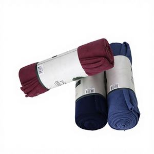 Toalla de Microfibra de Poliéster Blanca Pequeña de 14"X24" Tejida para Absorción de Sudor, de Doble Cara, Ecológica y de Secado Rápido - Product Image 1