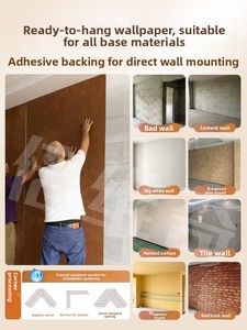 Nghệ thuật mạ Vàng Gạch Ốp tường trang trí bảng điều khiển cho nhà bếp thiết kế hiện đại xiaohongshu phong cách treo tường - Product Image 4