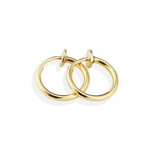 Aros de Clip Minimalistas de Acero Inoxidable Electrochapado, Impermeables, Unisex, Diseño de Clip con Resorte, Sin Perforación, para Hombres y Mujeres - Product Image 6