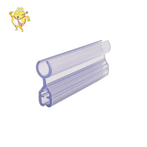 حامل عرض لافتات بلاستيكي مخصص بالجملة للرفوف وطاولات العرض، مشبك شفاف - Product Image 2