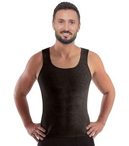 Moldeador de cuerpo para hombre Moldeador de cuerpo para sudor Camiseta sin mangas de entrenamiento Premium para hombre <span class=keywords><strong>Chaleco</strong></span> de sauna para pérdida de <span class=keywords><strong>peso</strong></span> de polímero adelgazante - Product Image 3