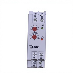 Minuteur mécanique numérique 2AODT5 GIC 5A 240V, relais de temporisation industriel à commande automatique, PVC écologique 2AODT5 - Product Image 5