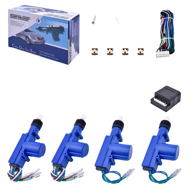 360 Degree Car Security System Door Locks Unlock Auto Central Locking System