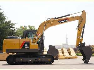 Excavatrice hydraulique LOVOL de grande taille, vente directe d'usine, <span class=keywords><strong>15</strong></span> <span class=keywords><strong>tonnes</strong></span>, excavatrice sur chenilles robuste pour travaux de construction - Product Image 6