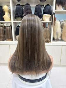 Wholesale Chinese Hair HD <b>Lace</b> Front Wigs Virgin Pre Plucked Natural Hairline Glueless Transparent <b>Lace</b> Breathable <b>Elastic</b> Small - Product Image 1