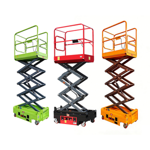 Elevador Hidráulico de Construcción Autopropulsado de 3.9m y 18m, Plataforma Elevadora de Tijera de 230kg y 500kg para Exteriores, Venta al Por Mayor - Product Image 2